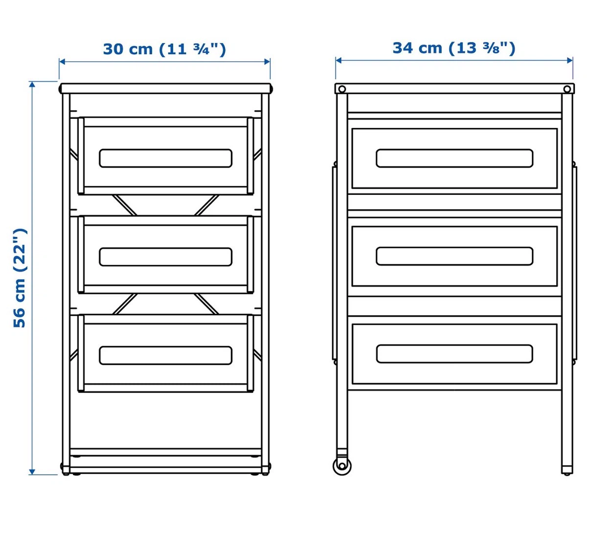 IKEA drawer unit - photo 3