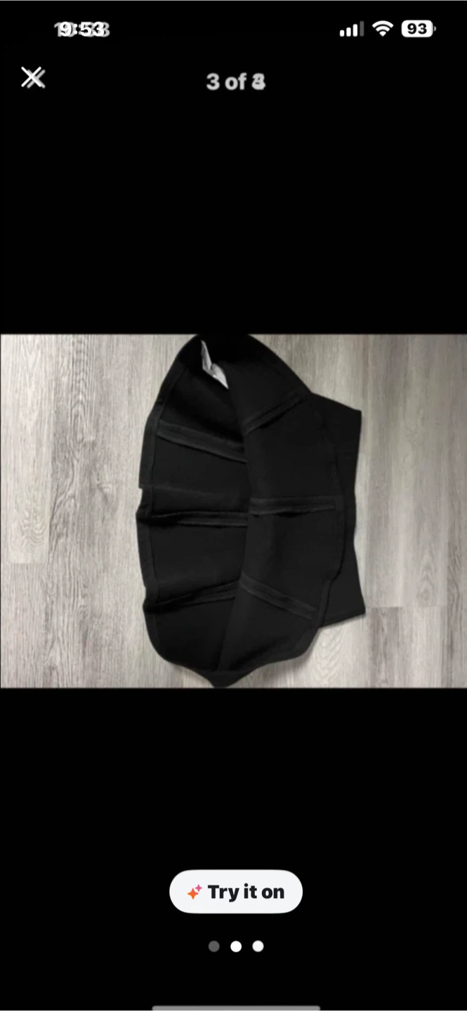 Zara Black Flared Skirt - photo 2