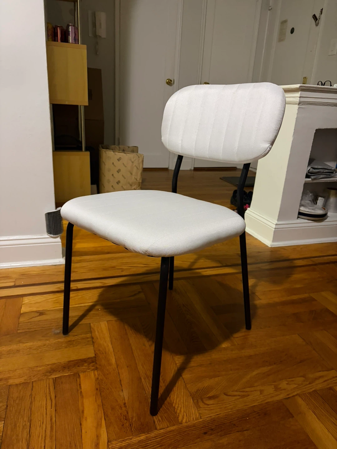 White Dining Chair set (2)