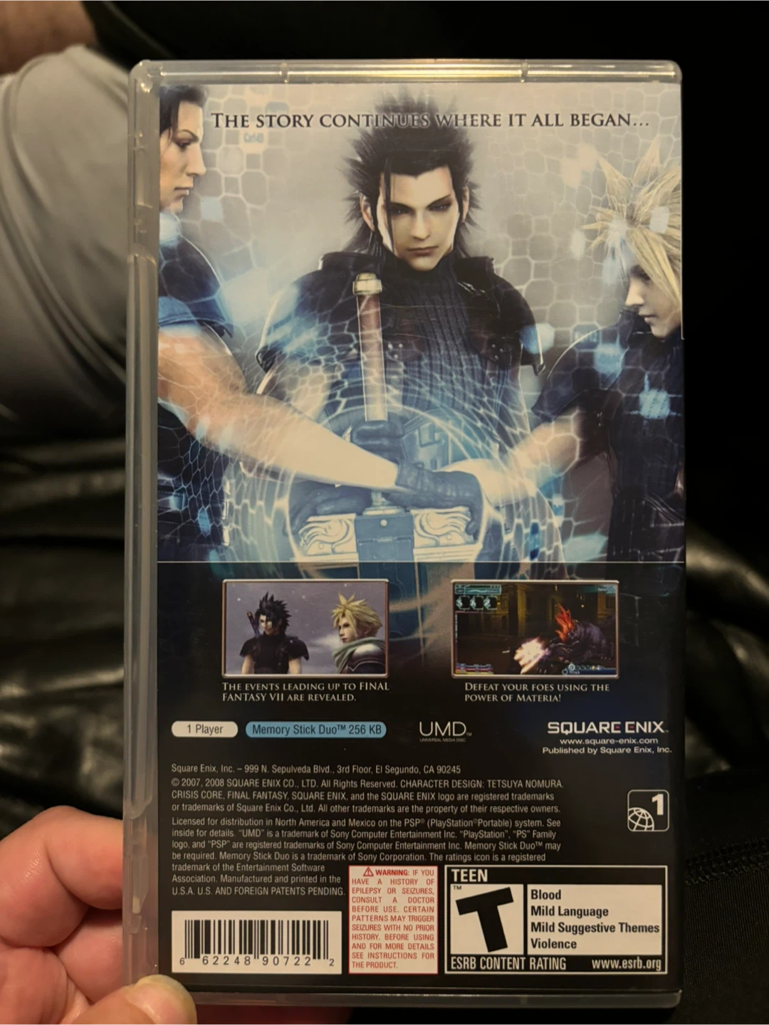Crisis Core: Final Fantasy VII - Sony PSP - photo 2
