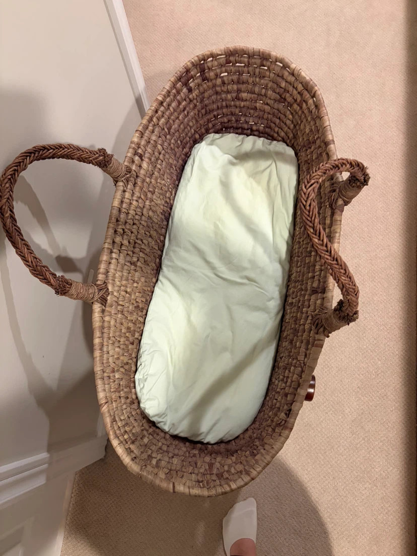 Restoration Hardware Baby & Child Moses Basket - photo 4