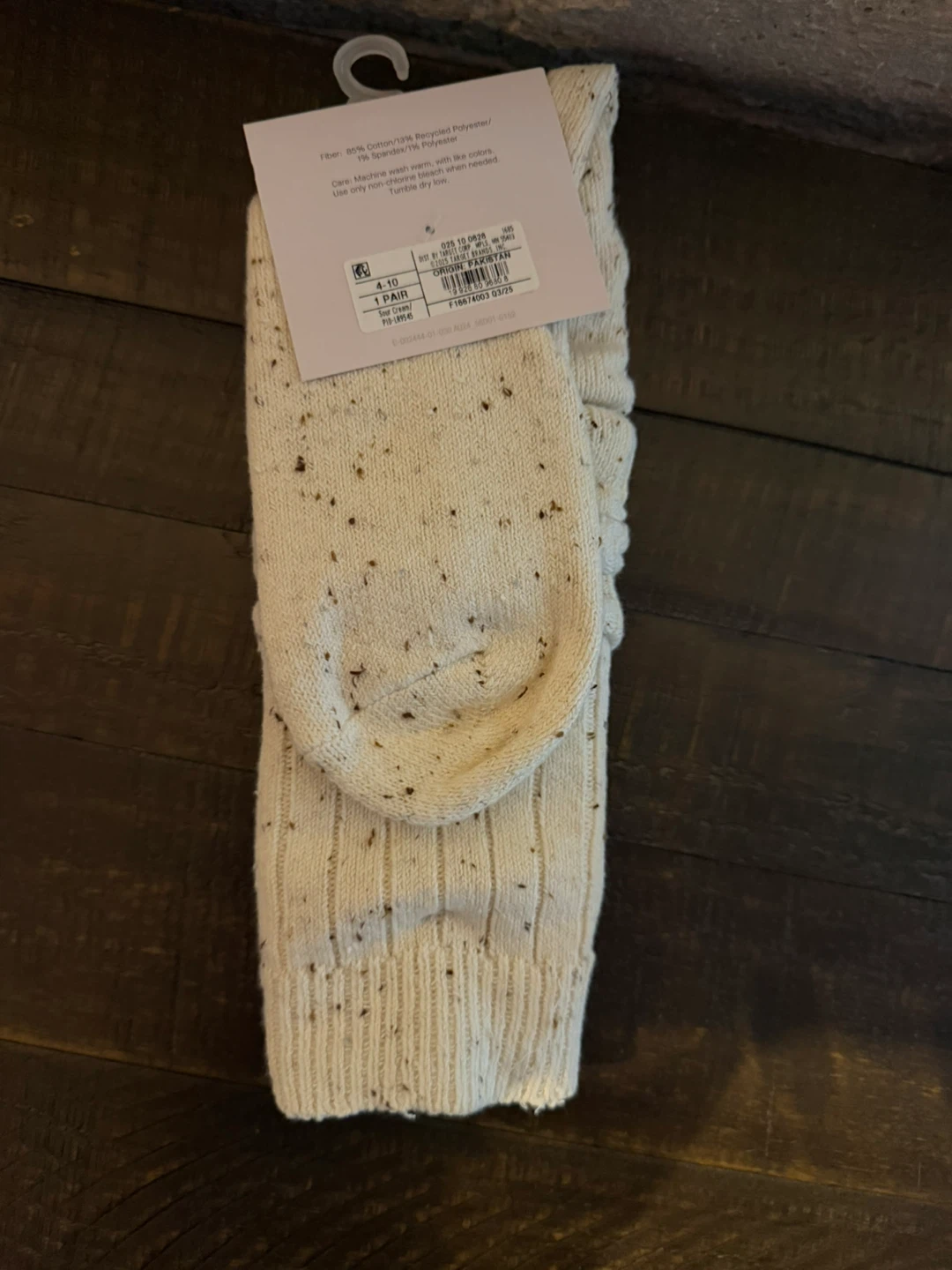 1 pair Auden Slouch Crew Boot Socks - photo 2