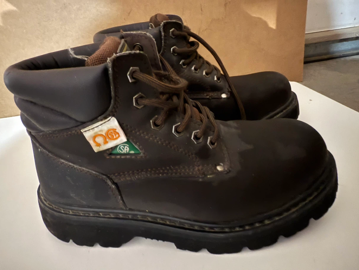 Steel Toe Industrial Work Boots