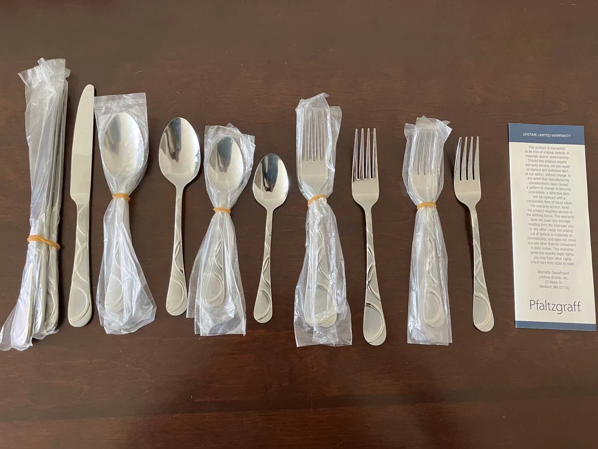 Pfaltzgraff Stainless Steel Flatware Set