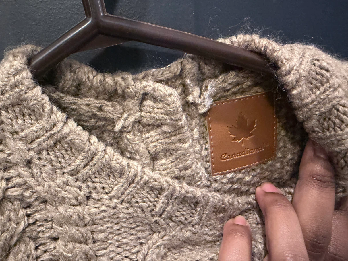 Canadiana Cable Knit Sweater - photo 2