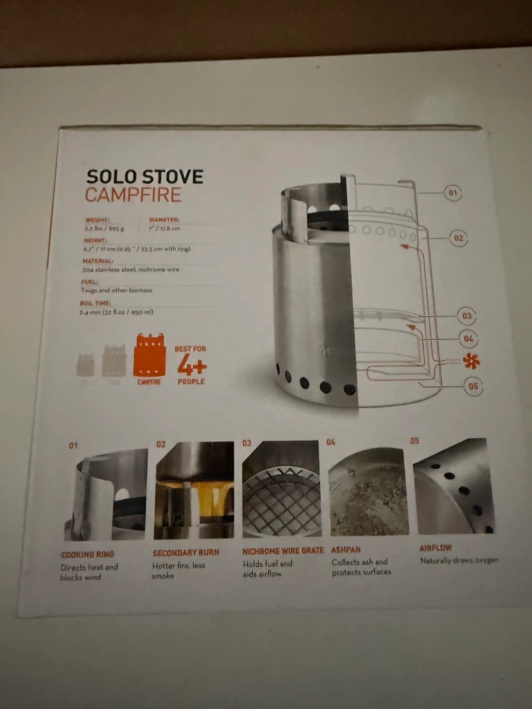 Solo Stove Campfire Portable Camp Stove - photo 3