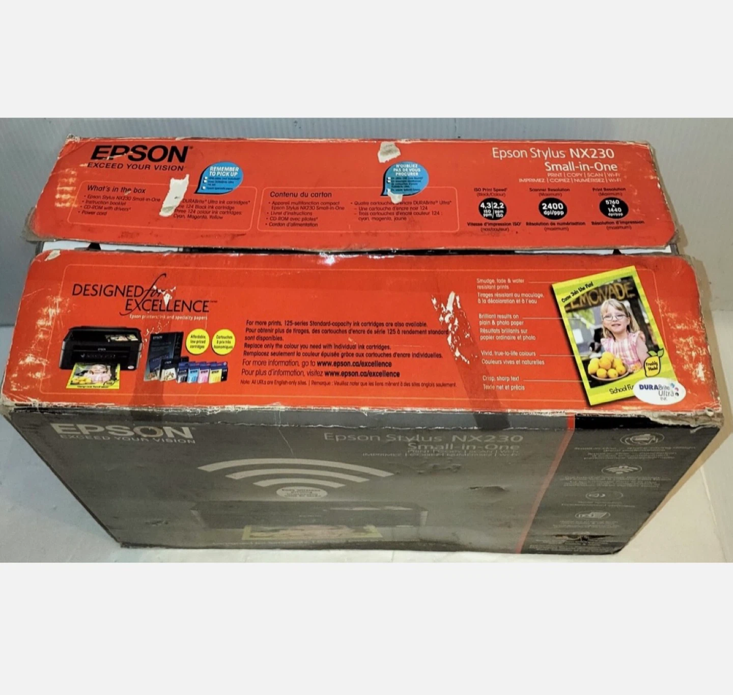 Move out sale - easy Epson Stylus NX230 Small-in-One Printer - photo 3