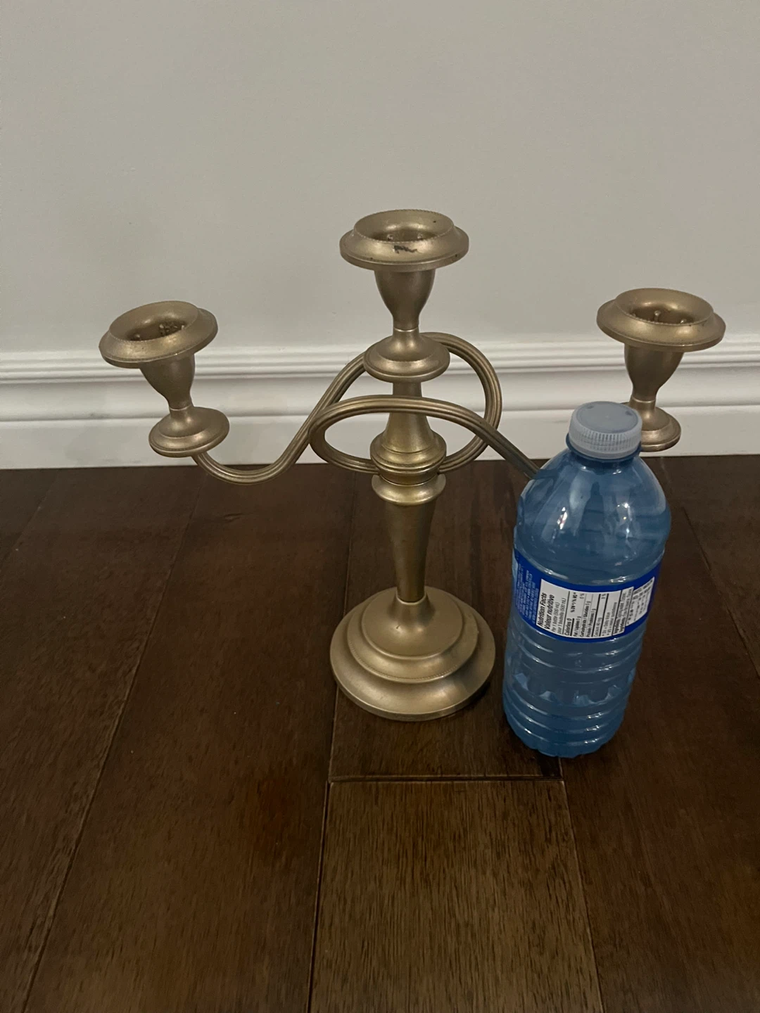 Painted in Gold Tone Candelabra - photo 2