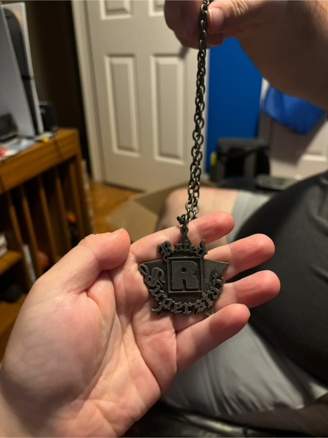 WWE Authentic Rated R Superstar Edge Pendant Necklace