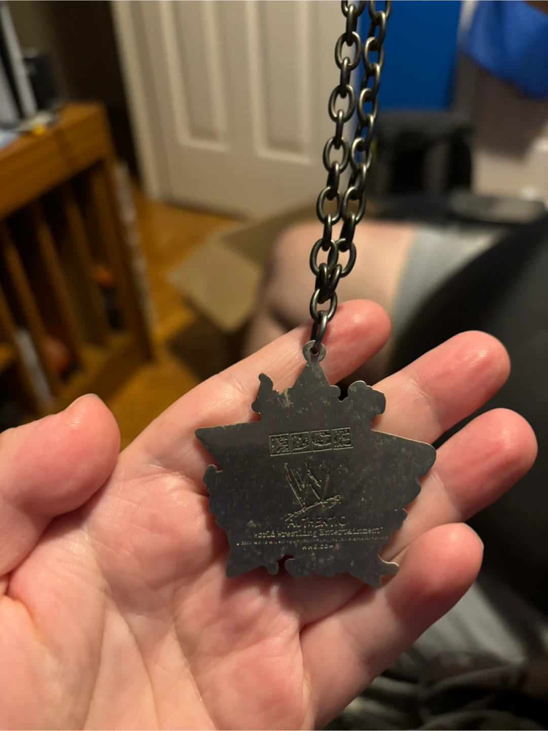 WWE Authentic Rated R Superstar Edge Pendant Necklace - photo 2