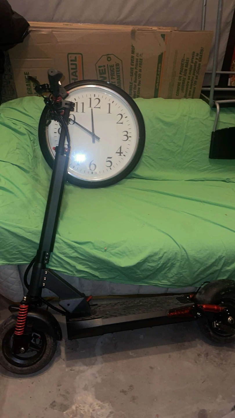 Black Electric Scooter