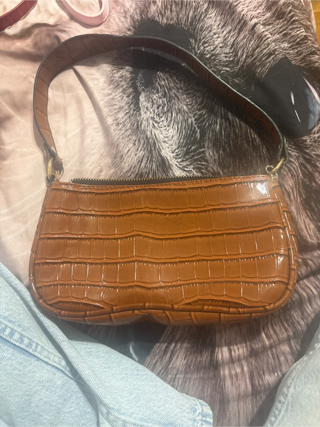 Brown purse