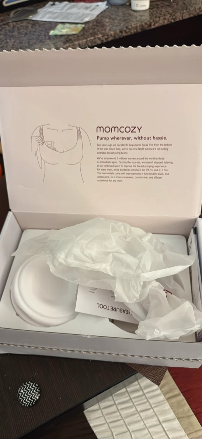Momcozy S12 Pro Wearable Breast Pump, 24mm Flange, 2 Pack - photo 3