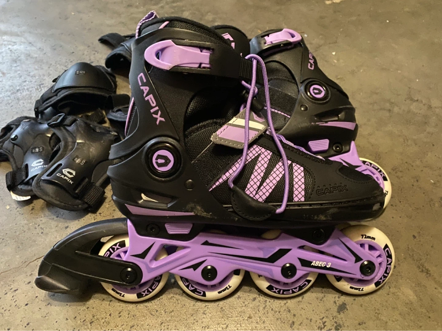 Capix Inline Skates with Protective Gear - photo 3