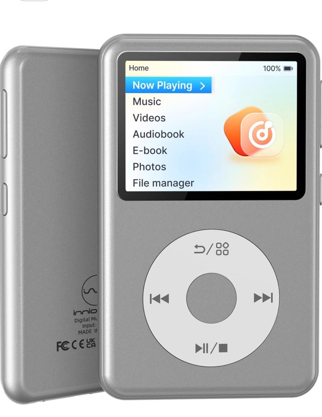 Innioasis Y2 MP3 Player - Silver - photo 2