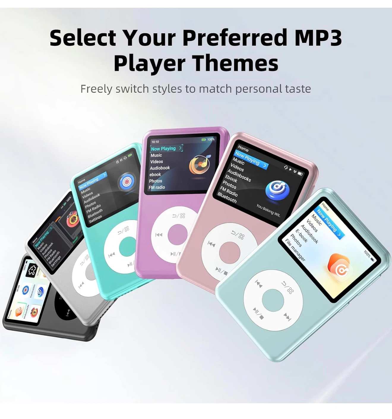 Innioasis Y2 MP3 Player - Silver - photo 5