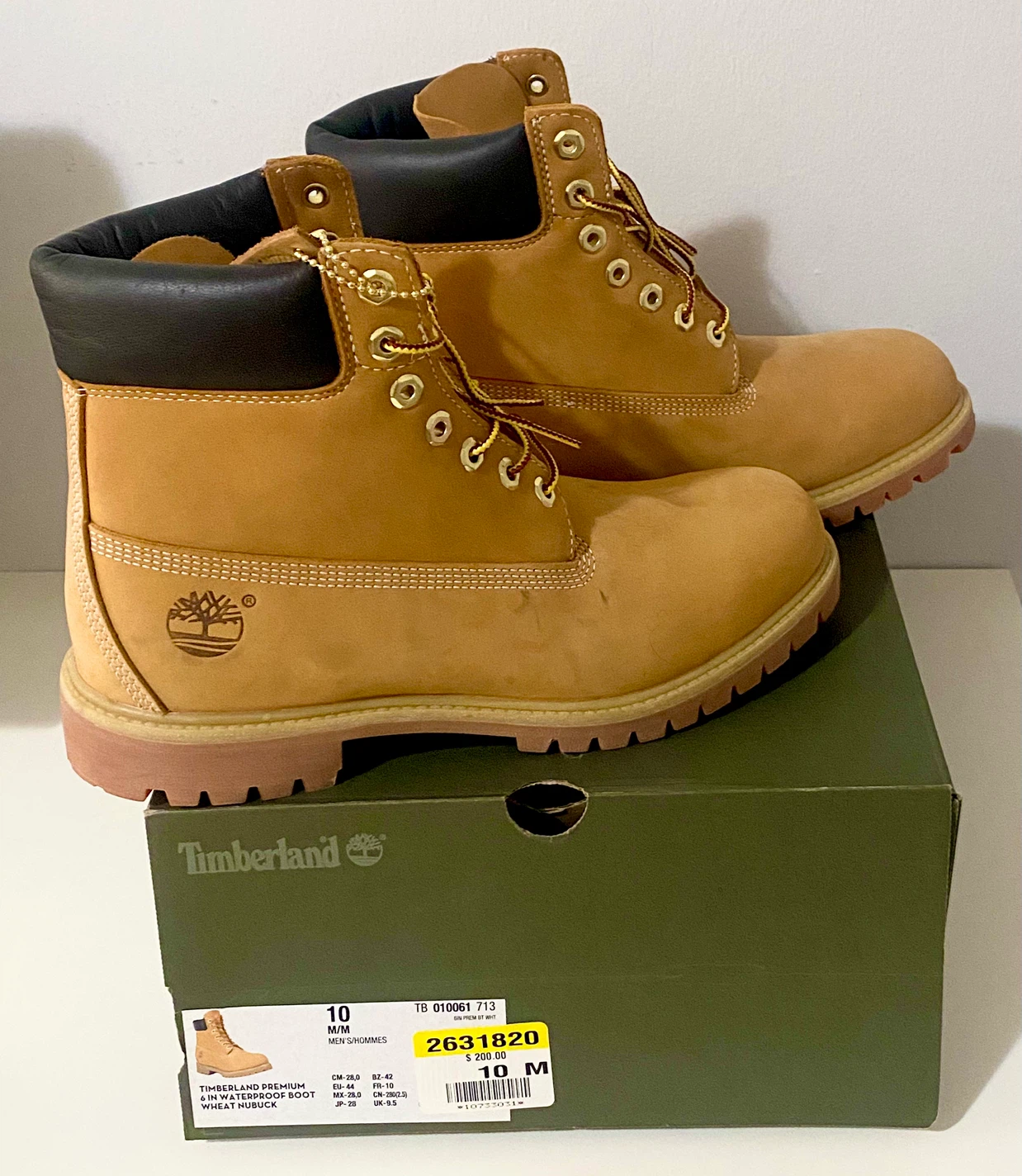 Timberland Premium Waterproof Boots Size 10