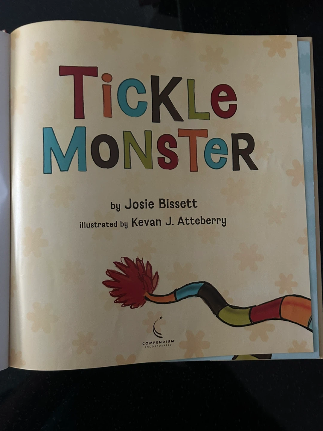 Tickle Monster Children's Book by Josie Bissett - photo 2