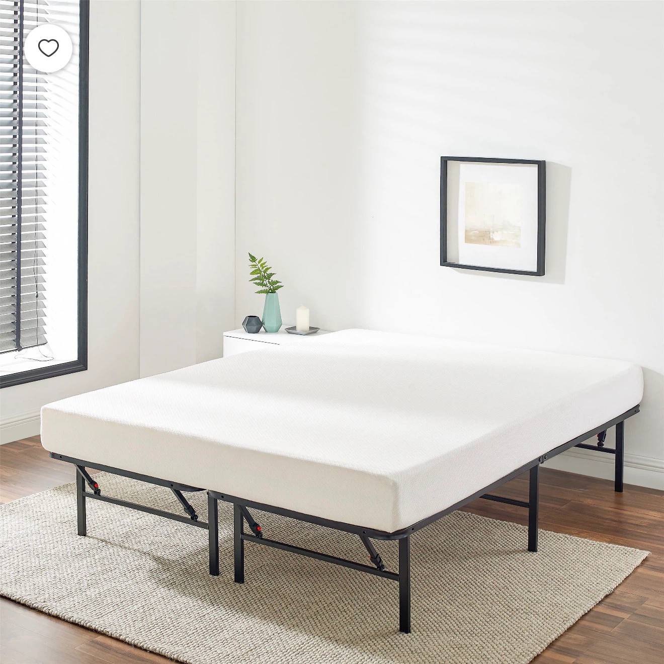 Mainstays 14" High Profile foldable queen bed frame - photo 3