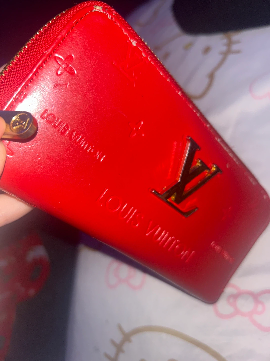 Louis Vuitton Red Wallet