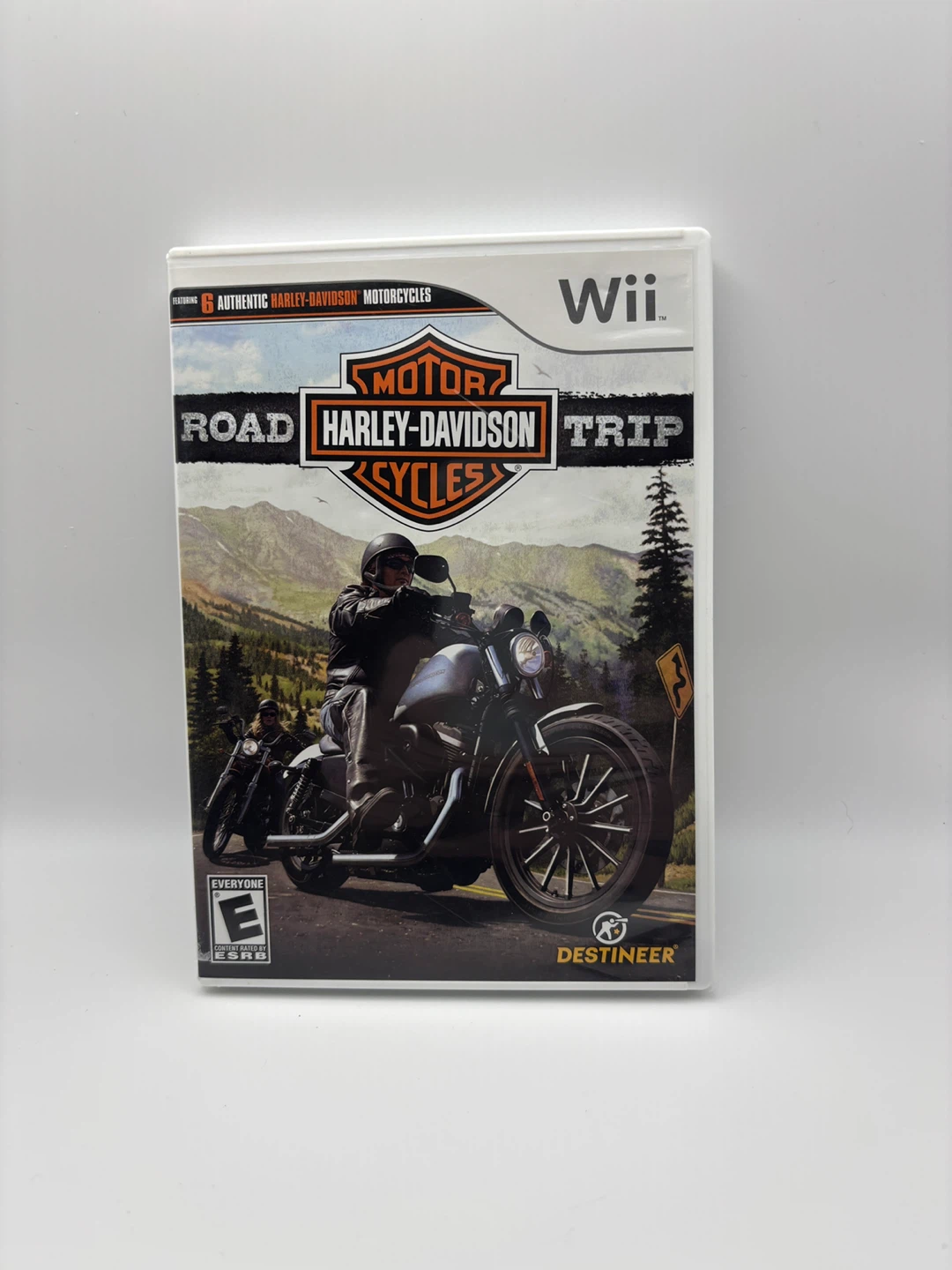 Wii Motor Harley-Davidson Road Trip Cycles Video Game