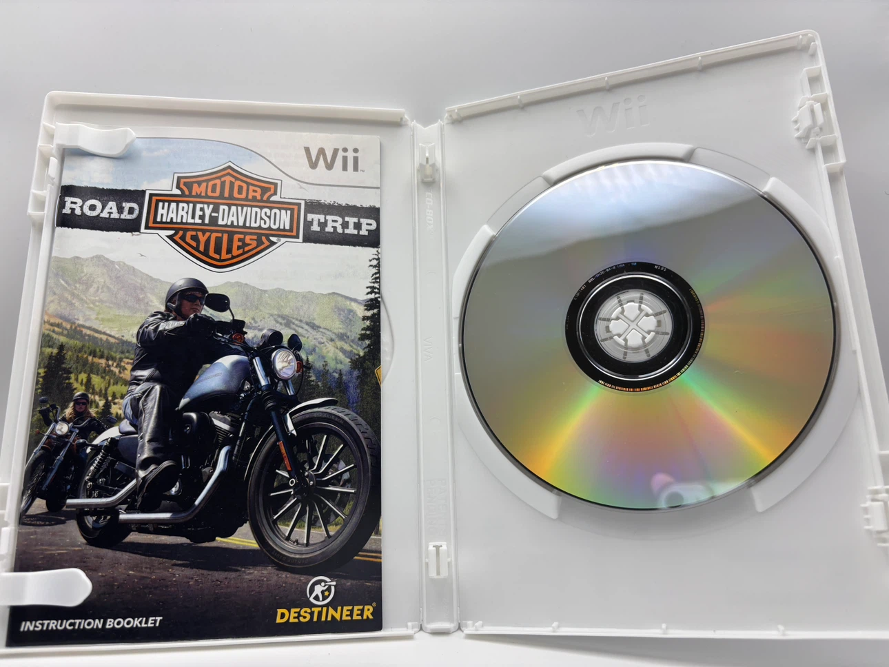 Wii Motor Harley-Davidson Road Trip Cycles Video Game - photo 4