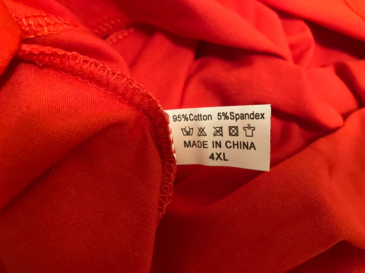 New-Turuye Red Cotton Briefs Size 4XL(has 3, price of each) - photo 3