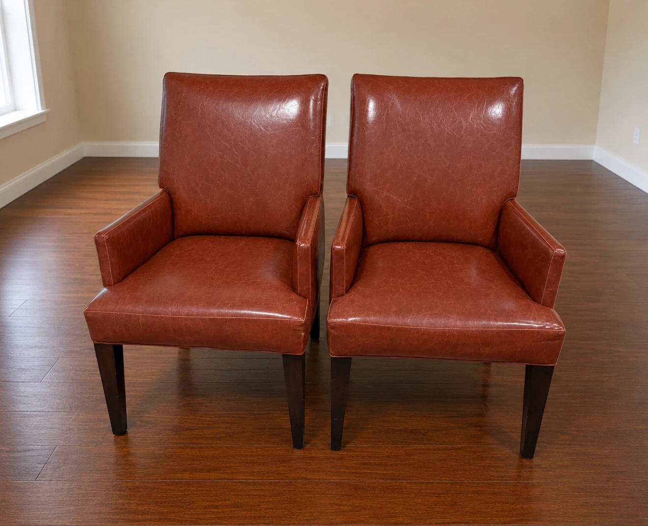LEE Industries Leather Armchairs (Set of 2) - photo 2