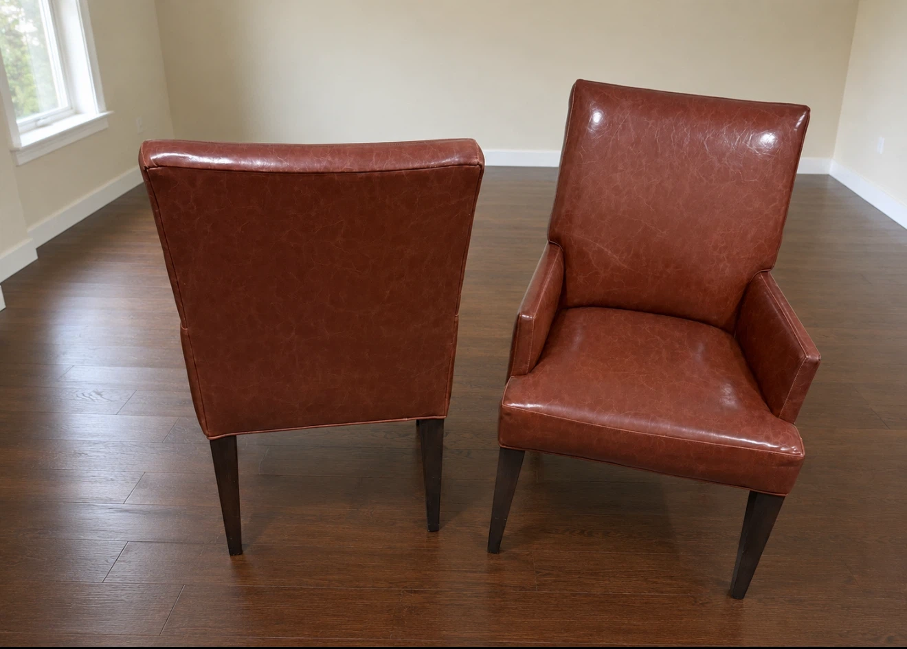 LEE Industries Leather Armchairs (Set of 2) - photo 4