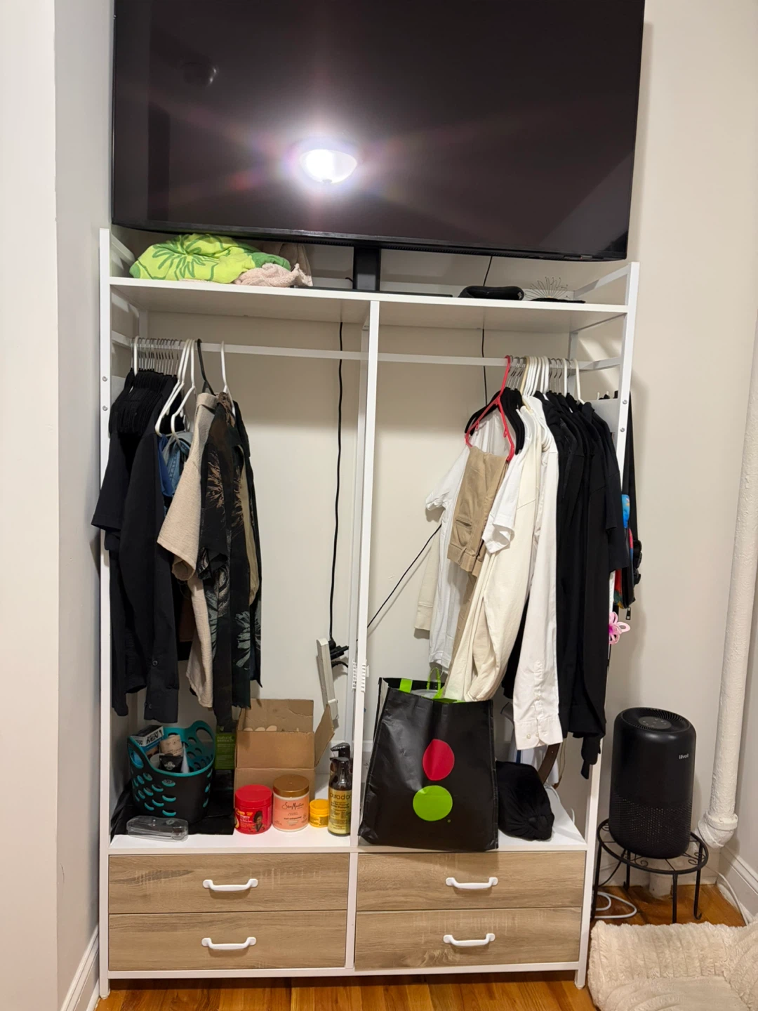 Freestanding closet organizer - photo 2