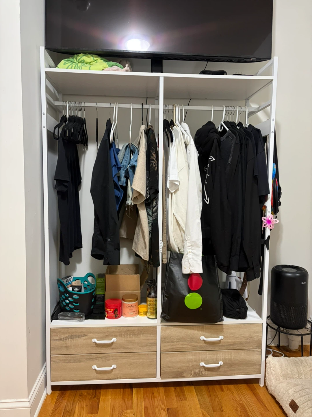 Freestanding closet organizer - photo 3