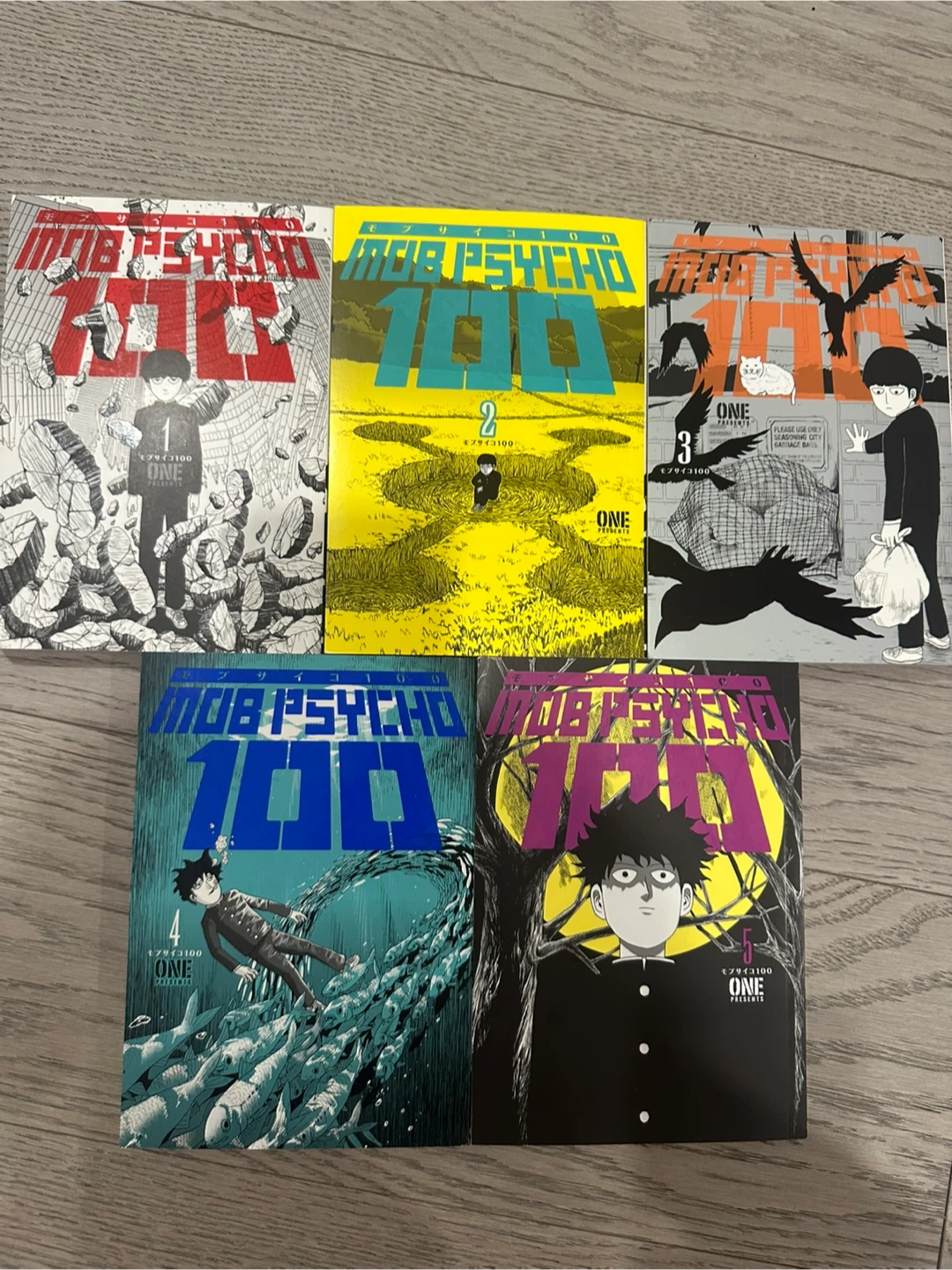 Mob psycho 100 volumes 1-5 - photo 2