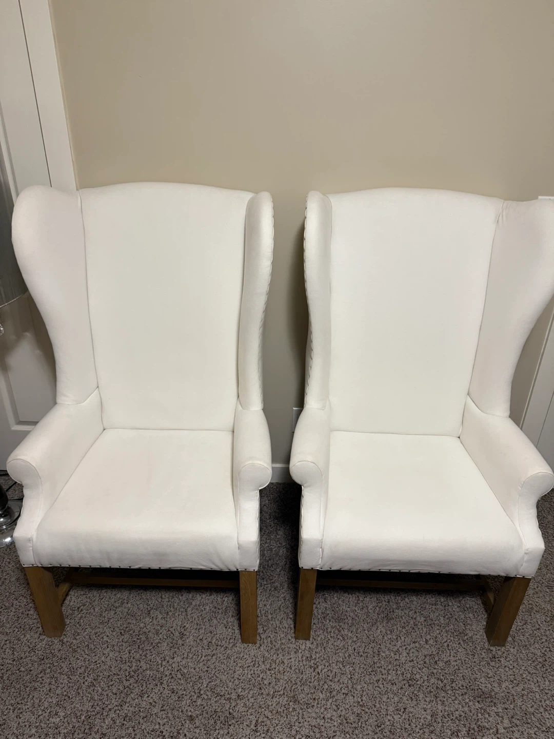 World of RH French Wingback Chair - White - photo 4