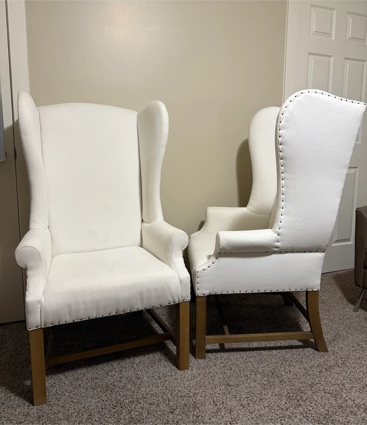 World of RH French Wingback Chair - White - photo 5