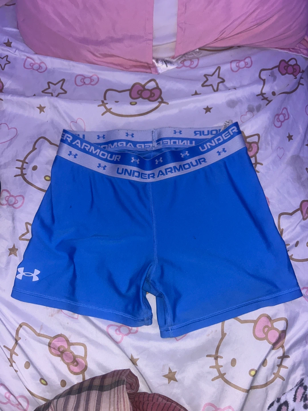 Under Armour Blue Compression Shorts