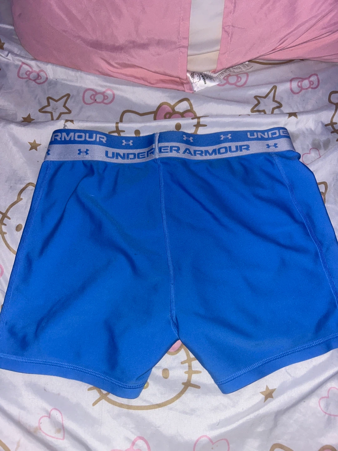 Under Armour Blue Compression Shorts - photo 2