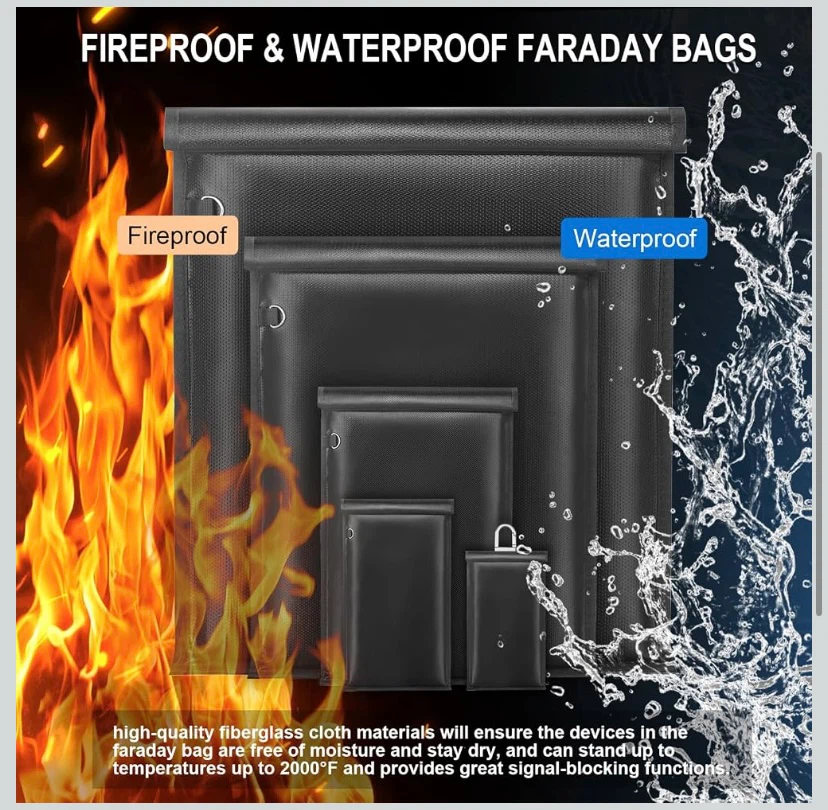 New 5 Pack Faraday Bags - photo 3