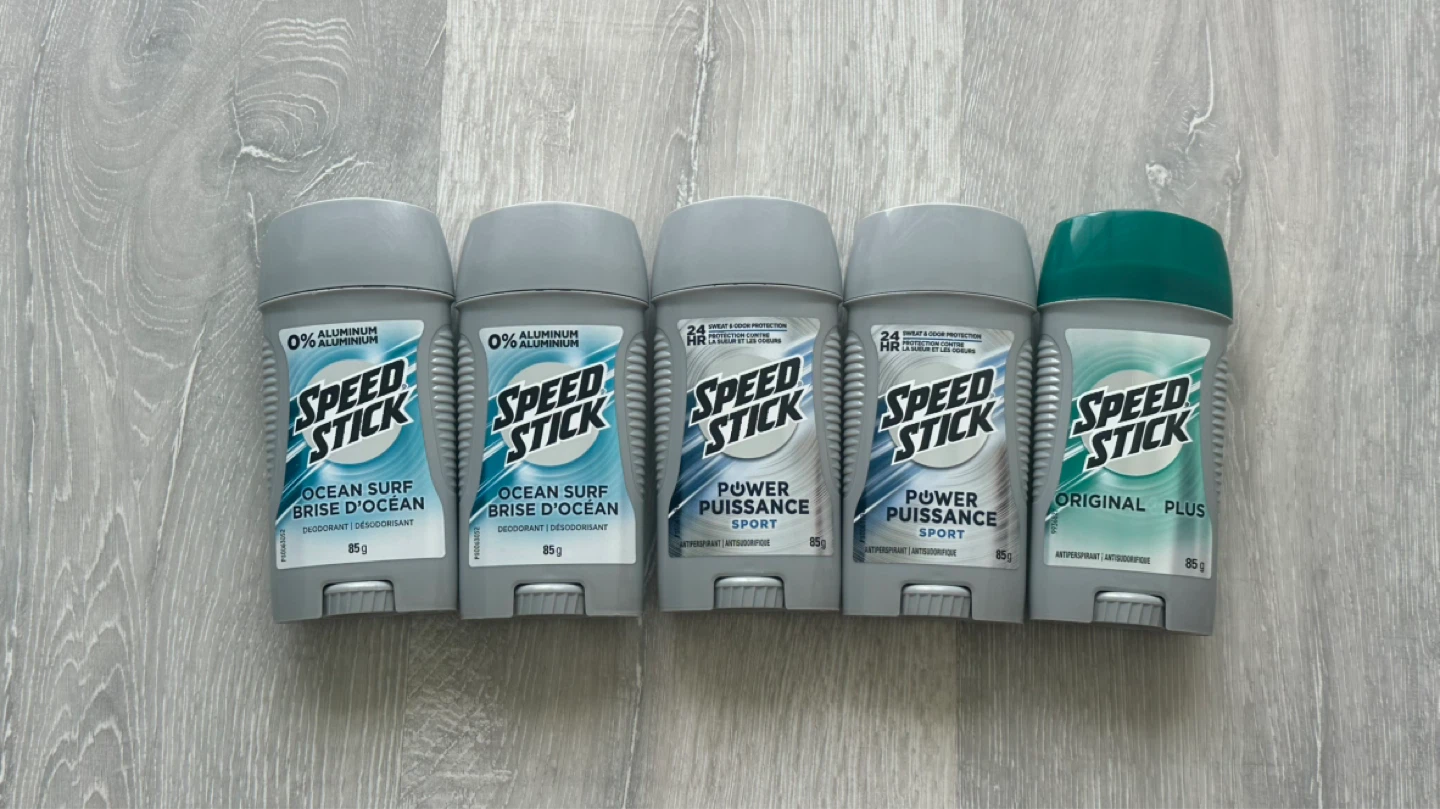 Speed Stick Deodorant Lot