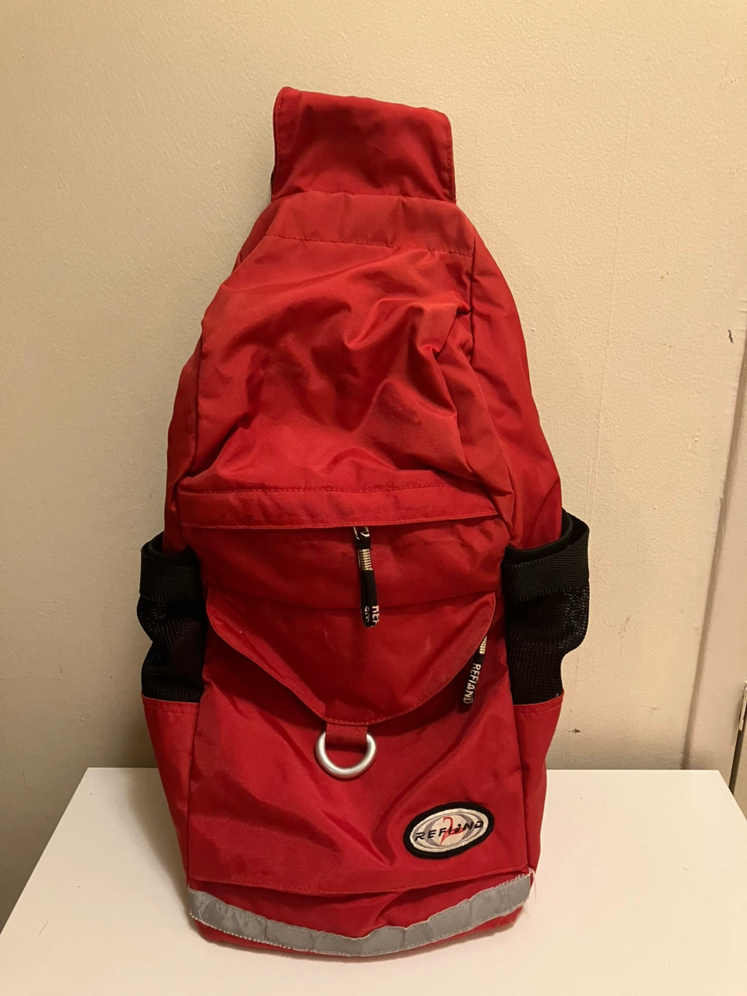 Red Reflano Dog Backpack