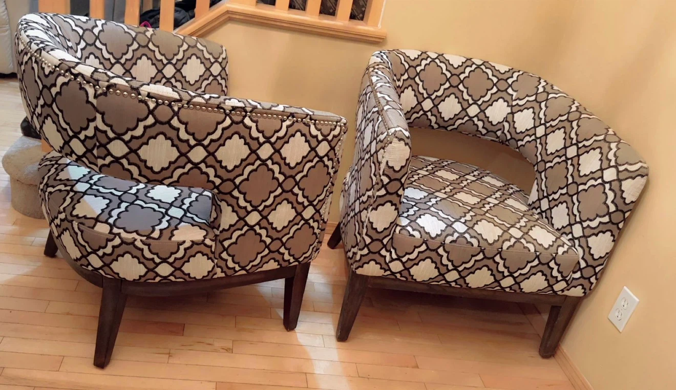 Set of 2 Accent Chairs - photo 2