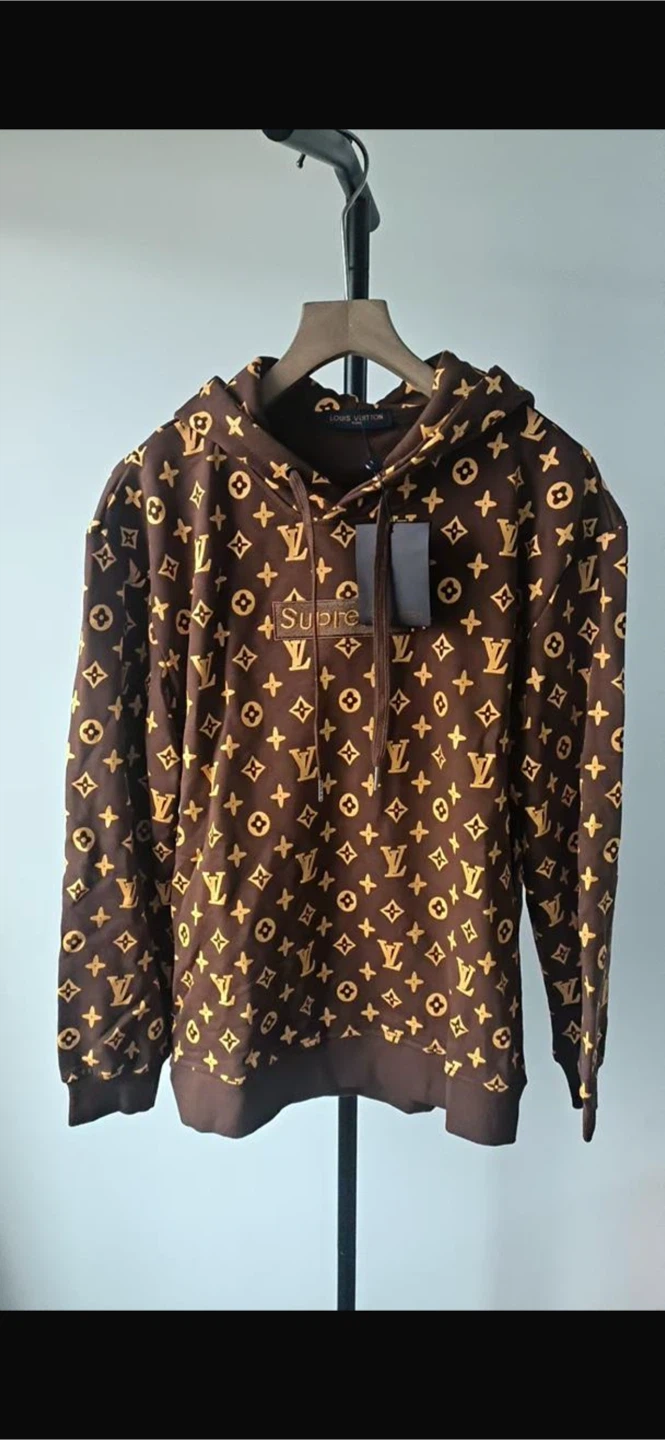 Supreme Louis Vuitton Monogram Hoodie