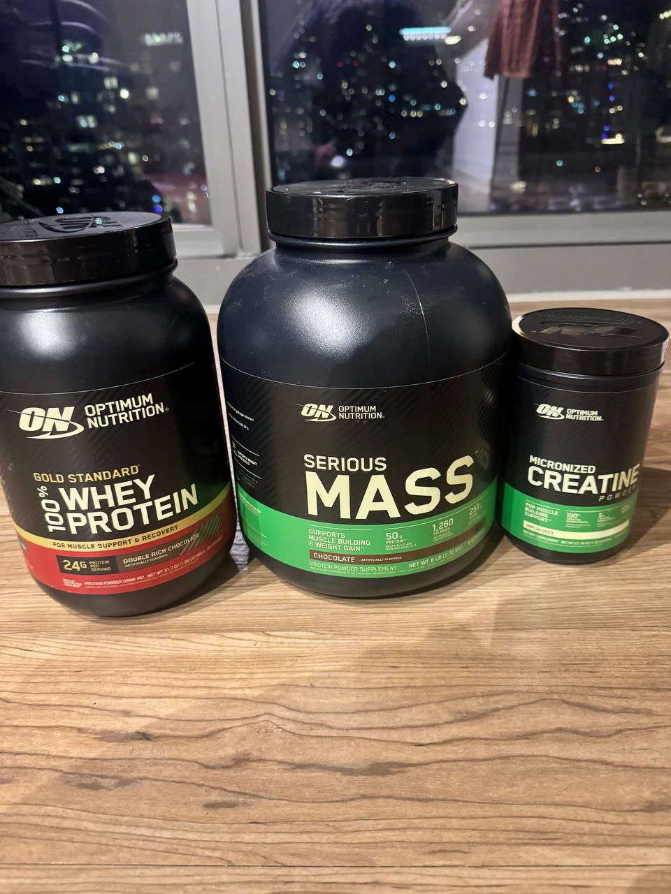 Whey Protein (At least half the Jar)