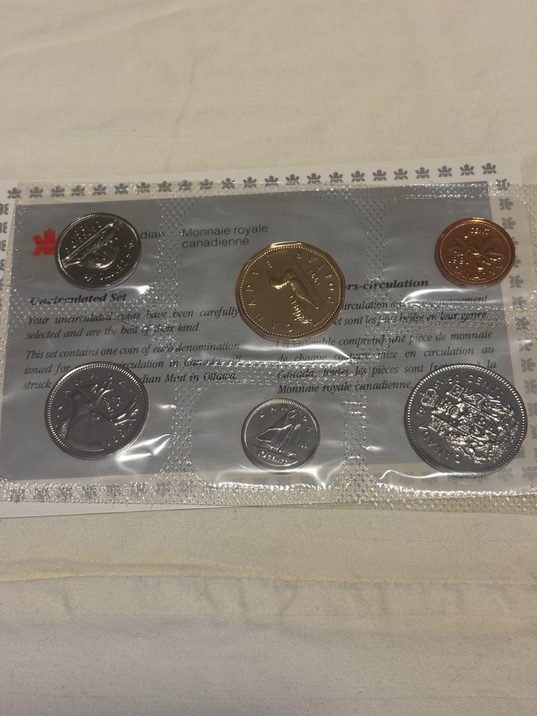 1991 Canadian Mint Coin Set - photo 2