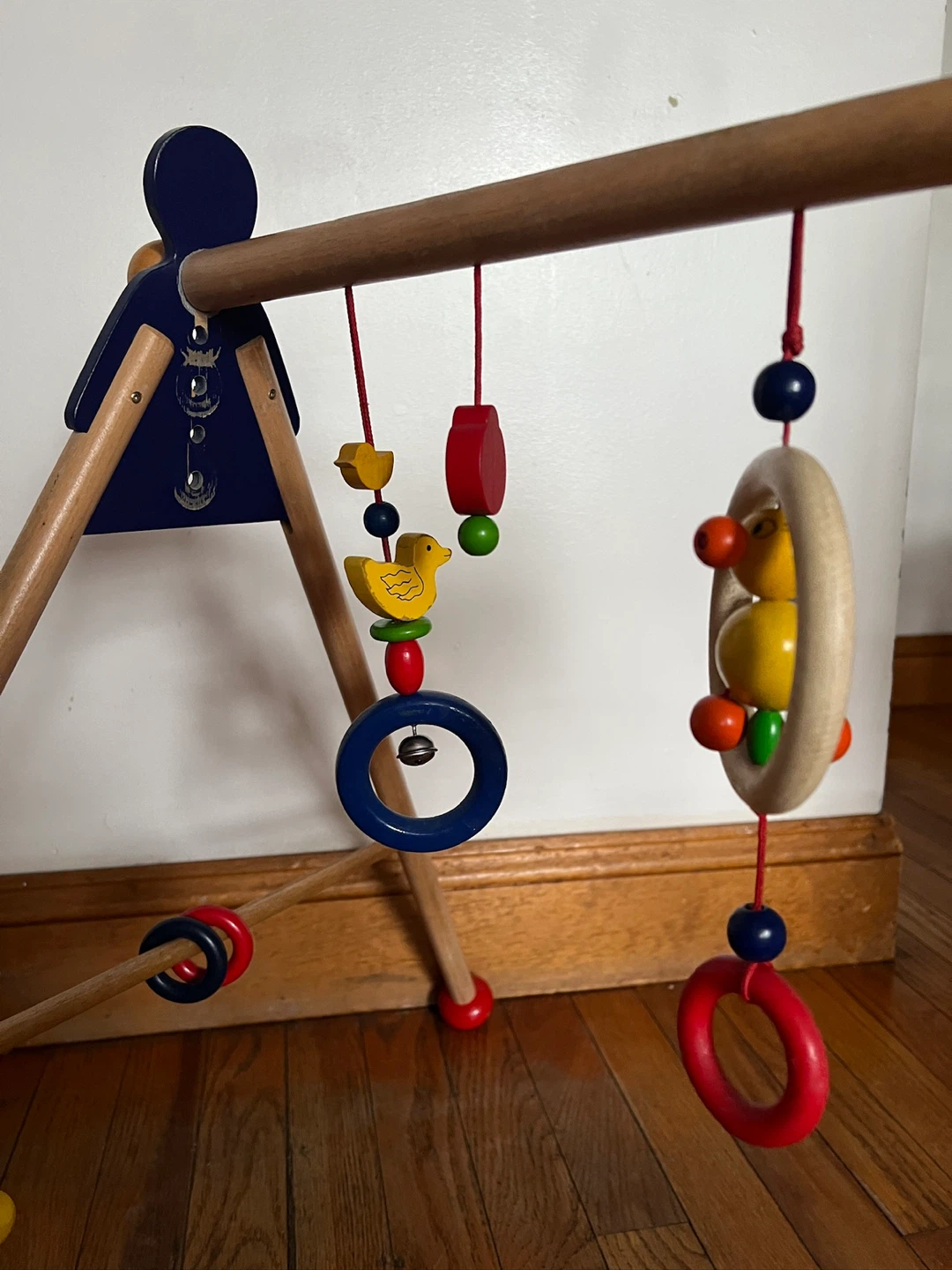 Wooden Baby Gym with Hanging Toys - photo 3