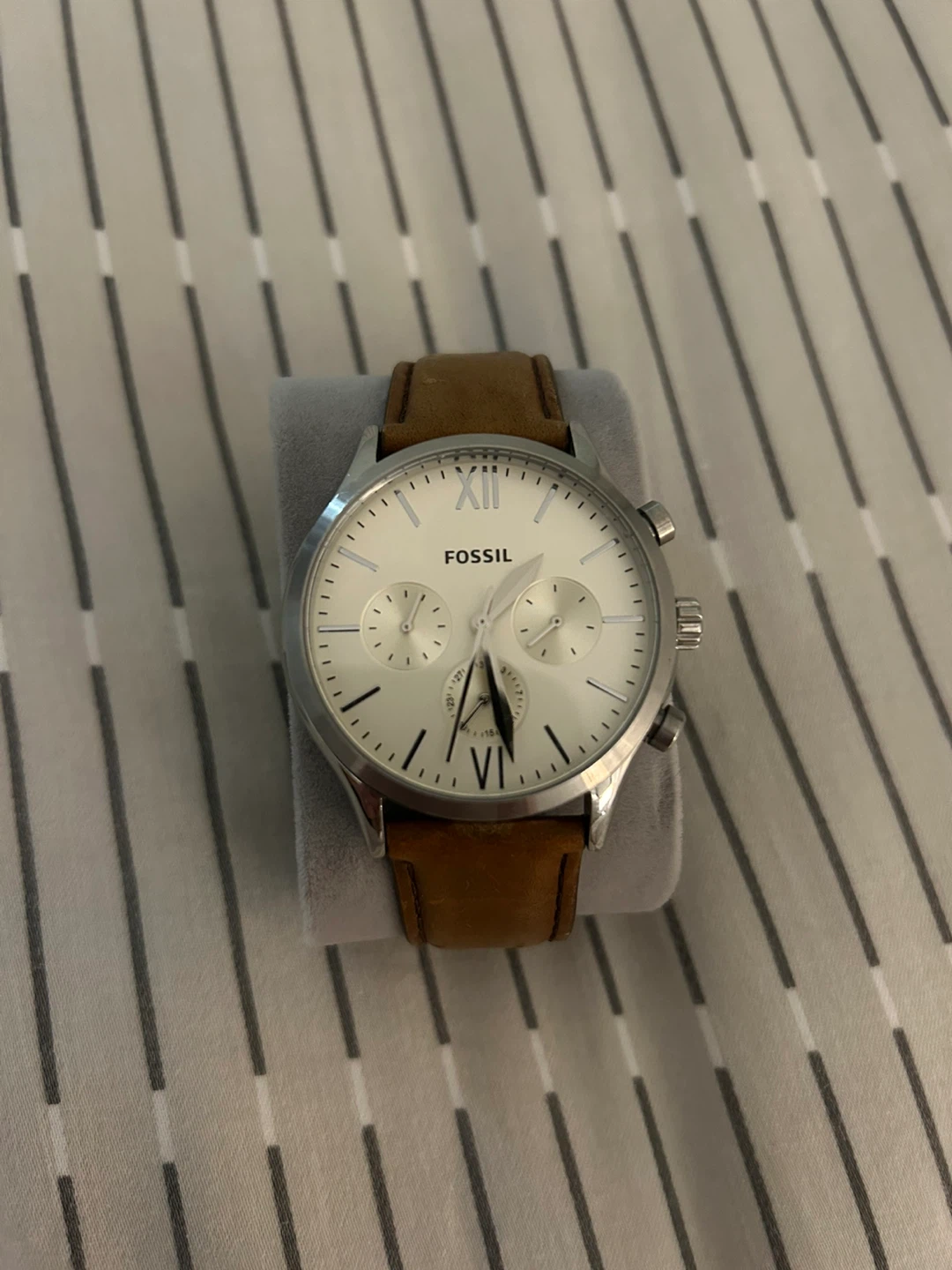 Fossil BQ2363 Fenmore Chronograph Watch 44 mm [Need Battery]