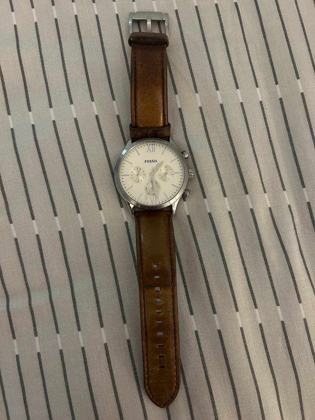 Fossil BQ2363 Fenmore Chronograph Watch 44 mm [Need Battery] - photo 2