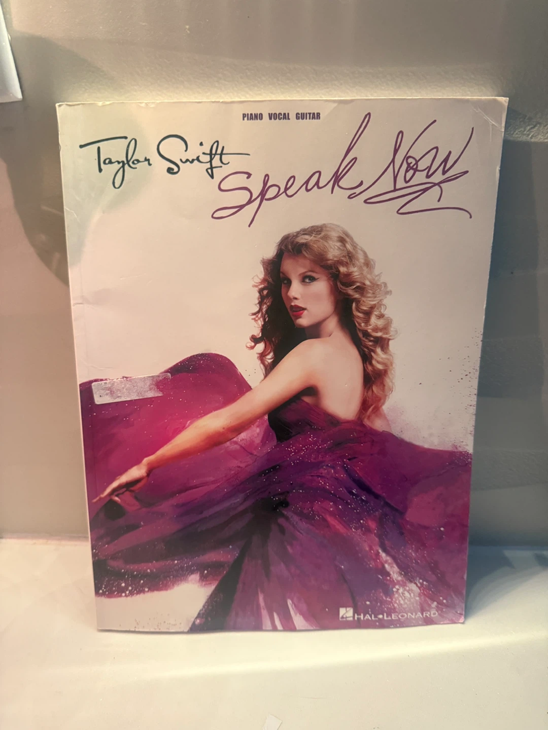 Taylor Swift Speak Now Piano Vocal Guitar Sheet Music Book
