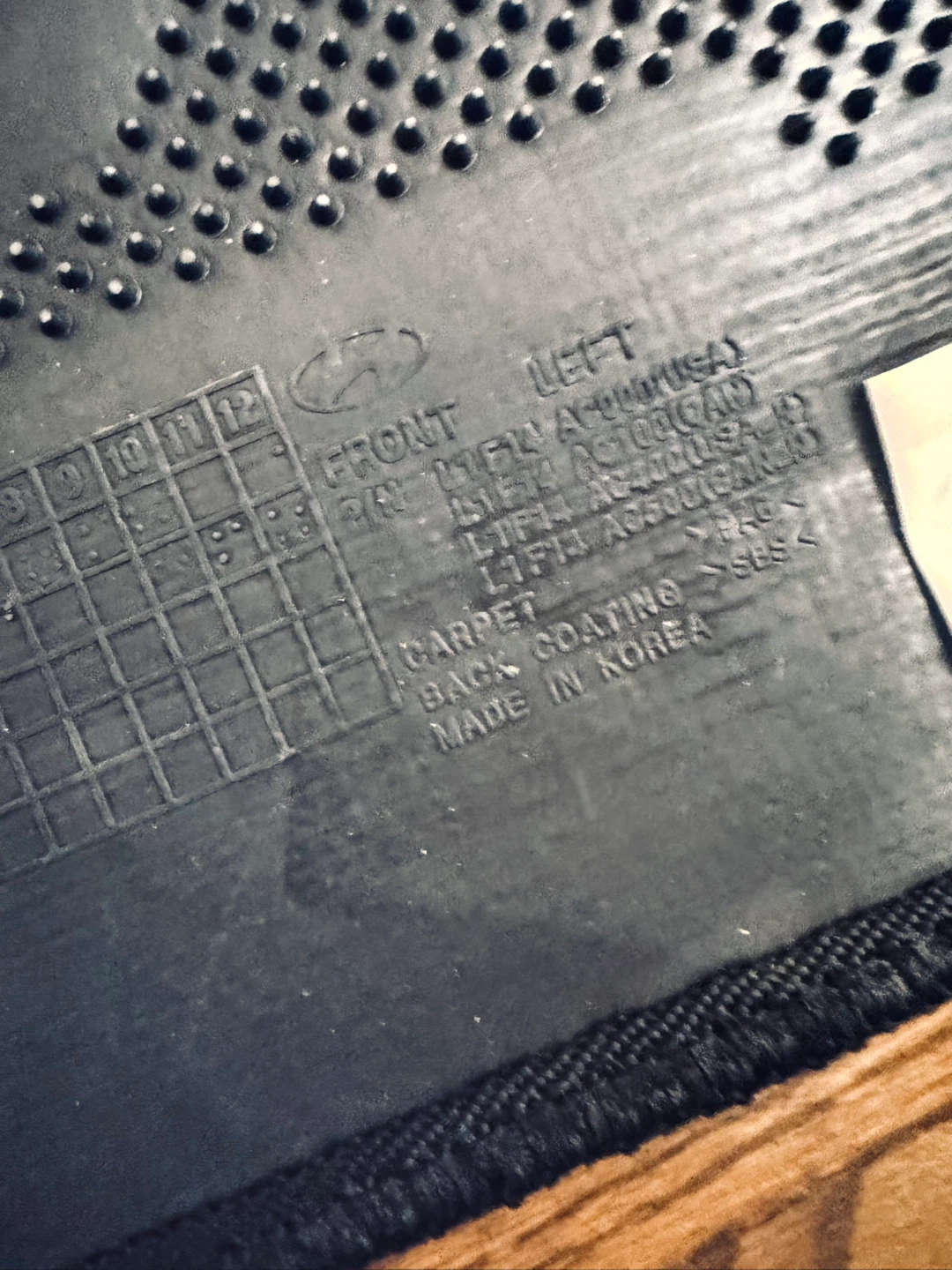 Original Hyundai Sonata N Line Carpet Floor Mats Full Set - photo 3