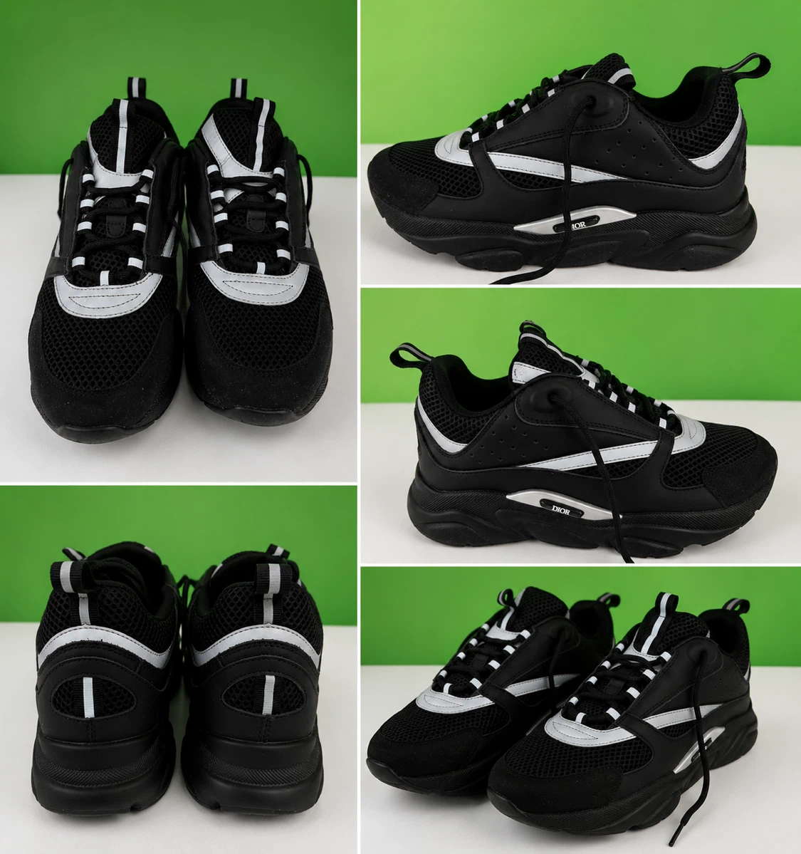 Dior B22 Sneakers - Black - Size 7 us - photo 2