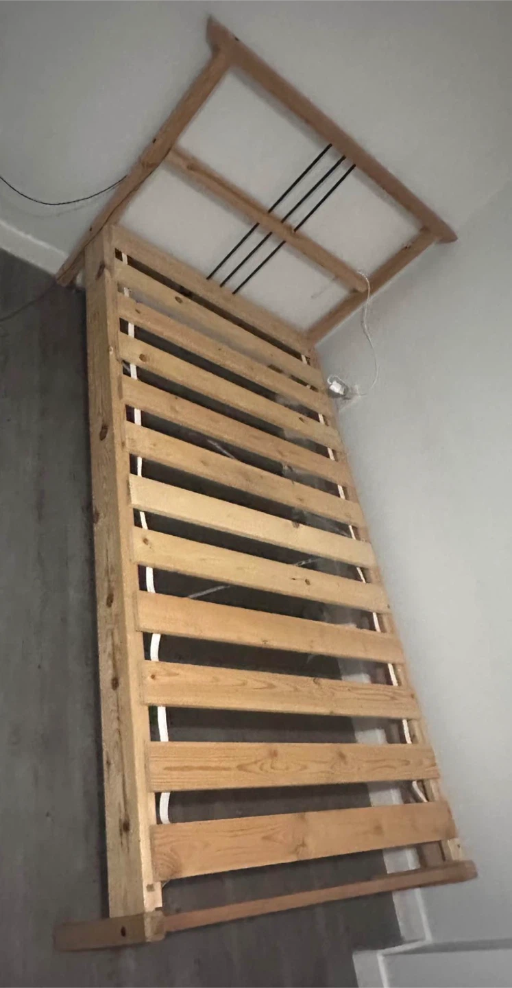 Wooden Bed Frame Twin Size - photo 2